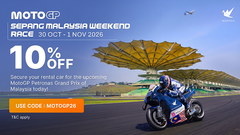 On Your Marks, Get Set, BOOK! | 10% OFF Your MotoGP Sepang Ride